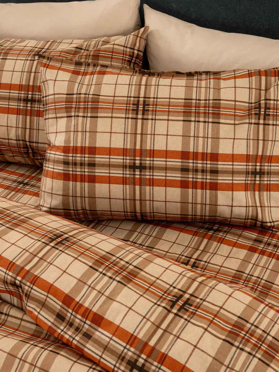 Σετ King Size Σεντόνια Flannel Beauty 280x265 FB0248
