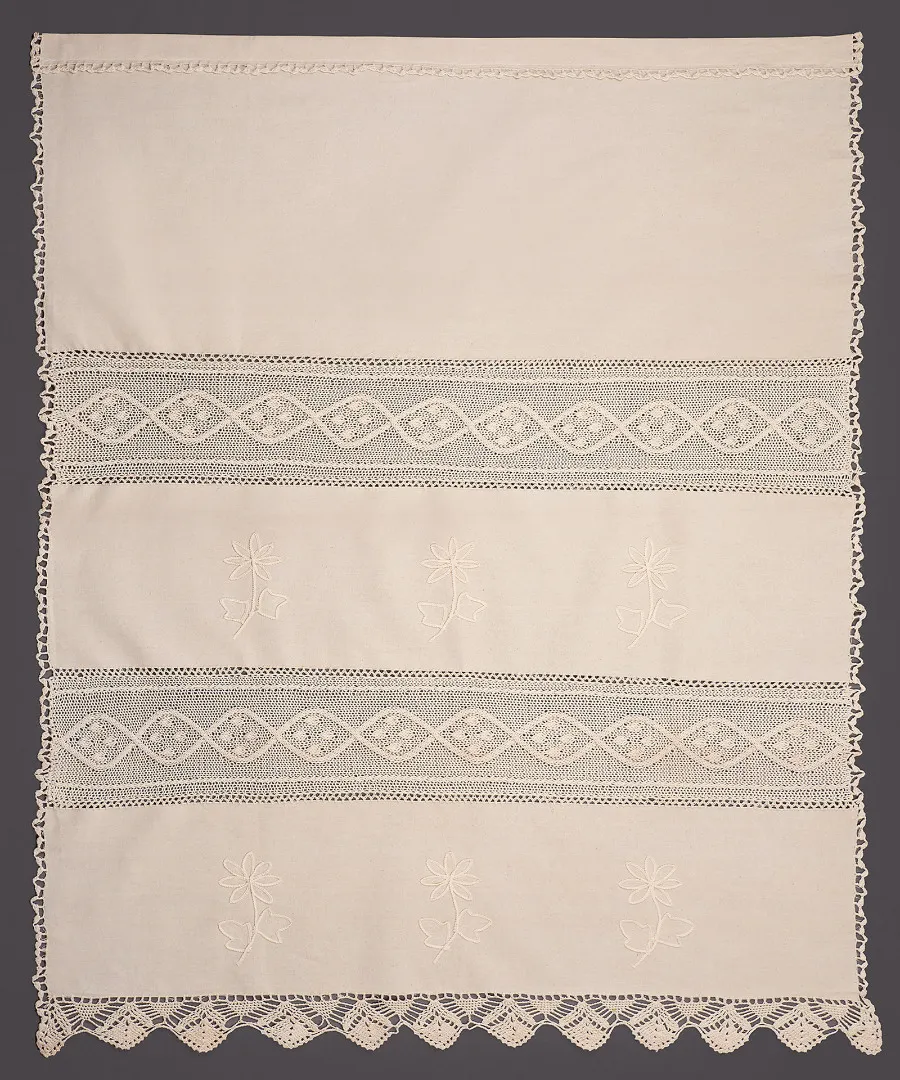 κουρτίνα NT1-2 (140cm x 260cm) ecru με τούνελ