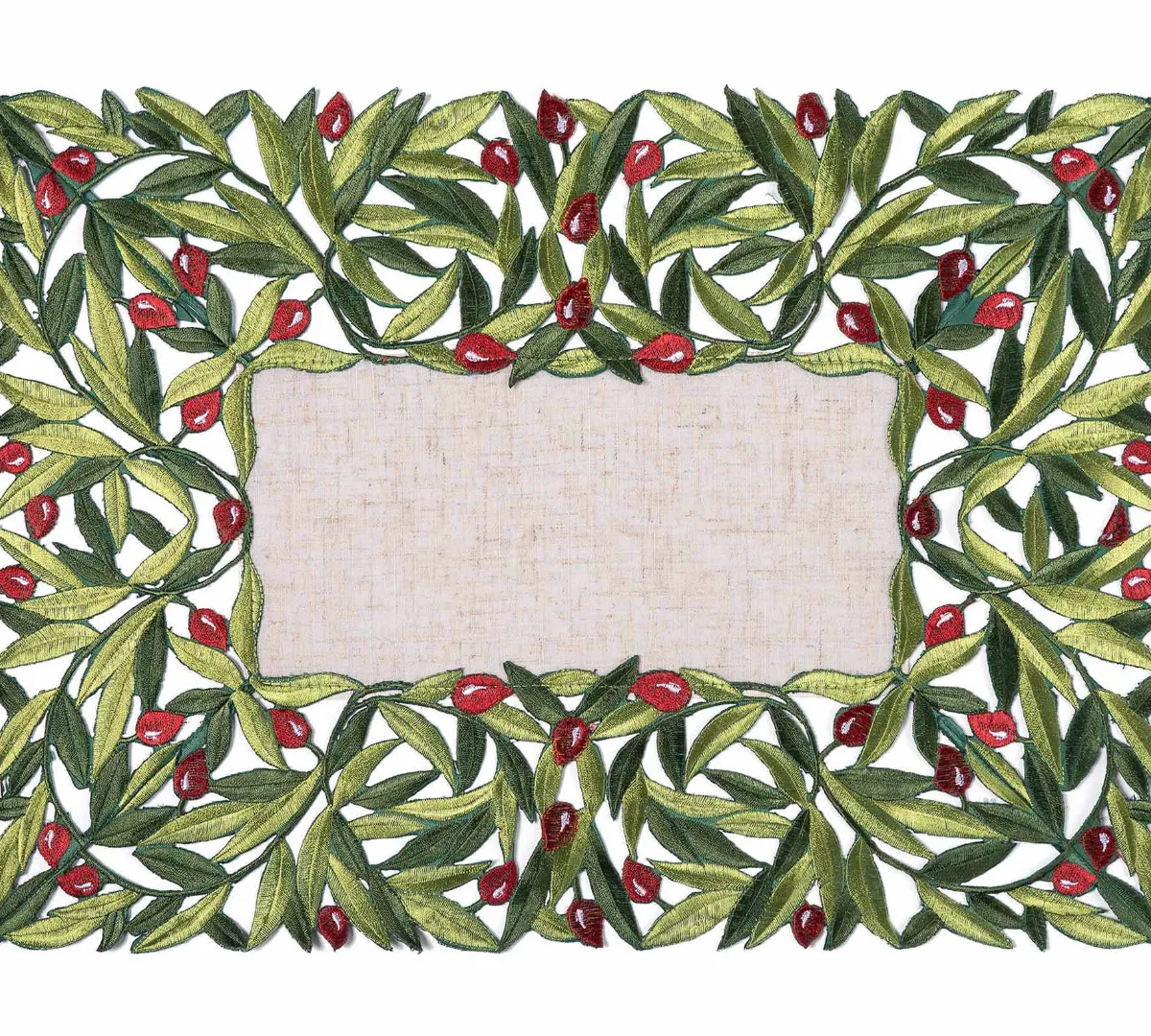 Σουπλά 2353 (35cm x 50cm) κόκκινη ελιά