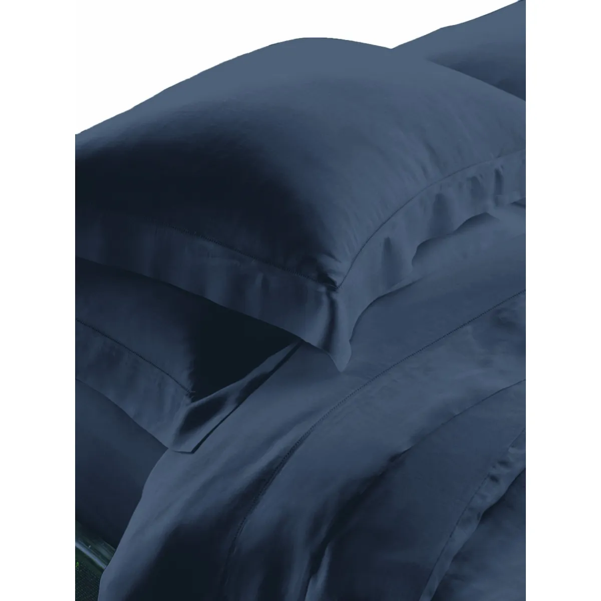 ΣΕΤ ΣΕΝΤΟΝΙΑ  ΥΠΕΡΔΙΠΛΑ  AZUR NEW BLACK11  2*240X270CM 2*50X70CM 100% COTTON SATIN 230TC