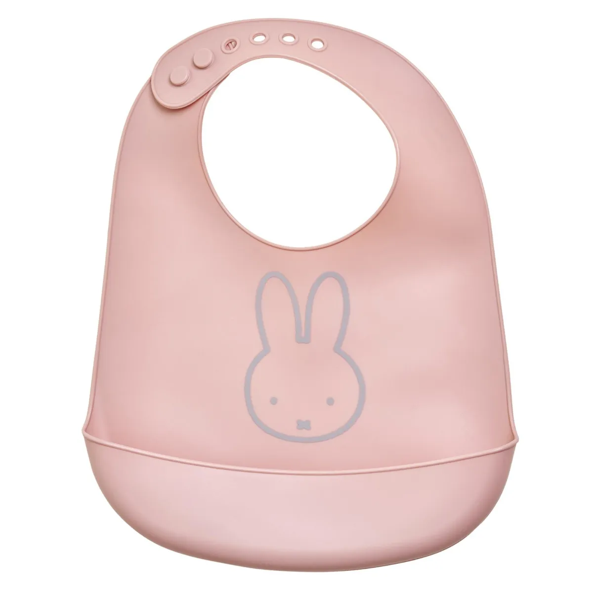 Σαλιάρα Σιλικόνης Miffy Pink KOKO
