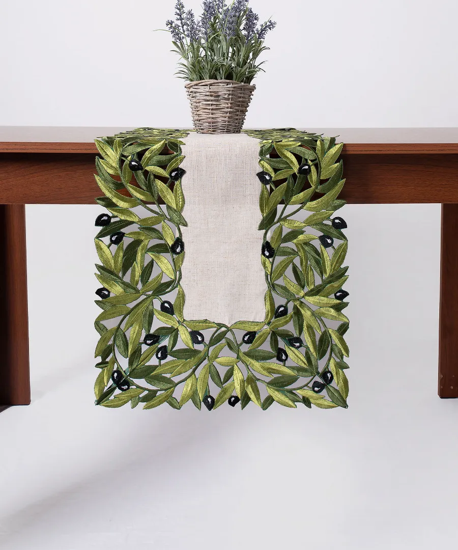 Τραβέρσα 2353 (40cm x 100cm) μαύρη ελιά