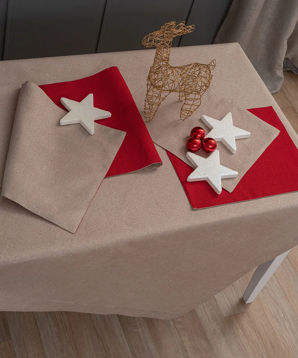 Σετ Σουπλα Christmas Collection 35x45 CD01 BEIGE