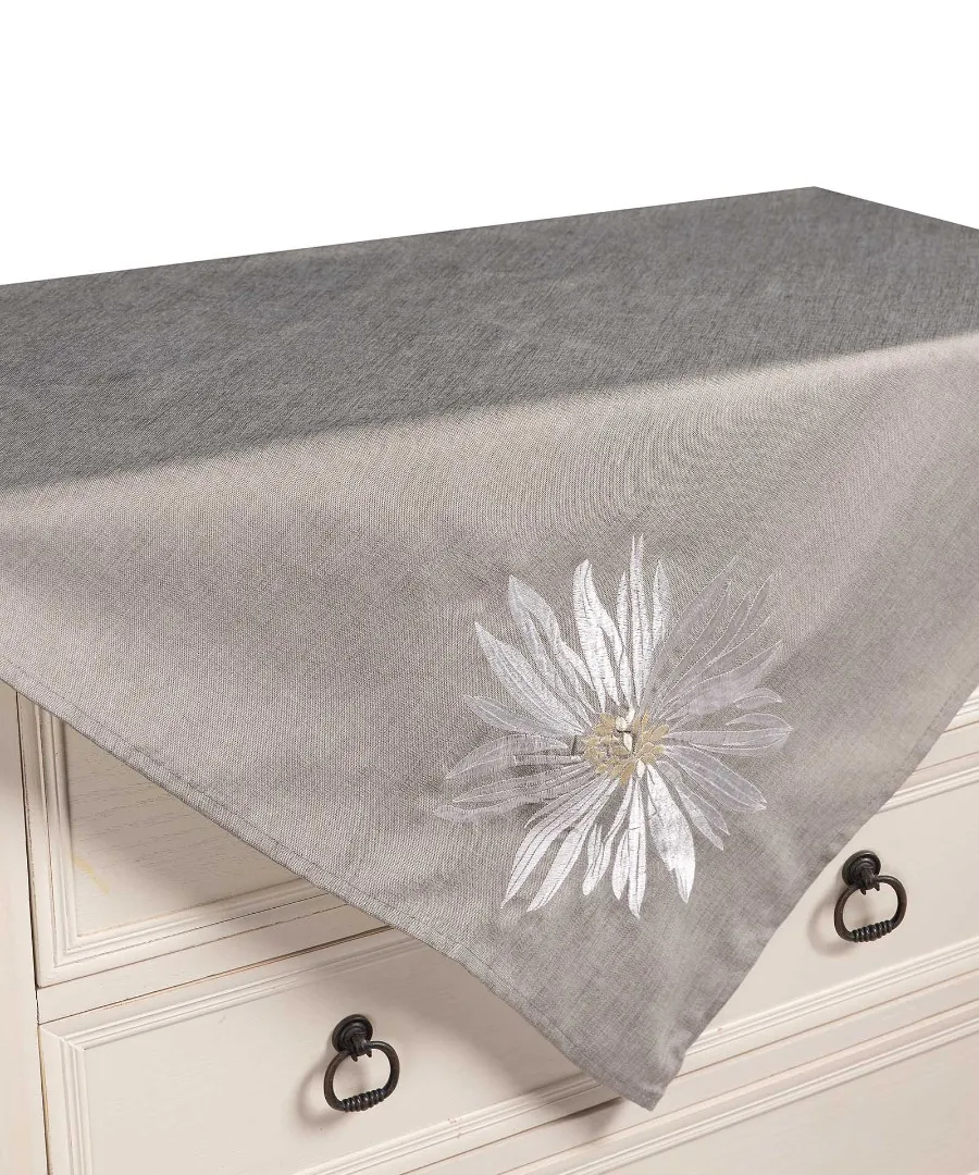 Τραπεζοκαρέ 5227 (130cm x 130cm) γκρί 