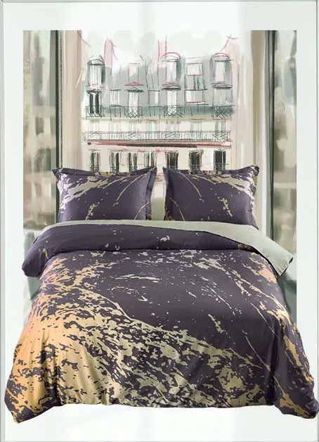 ΣΕΤ ΠΑΠΛΩΜΑΤΟΘΗΚΗ KING SPLASH  240X250CΜ 100% COTTON SATIN 230TC