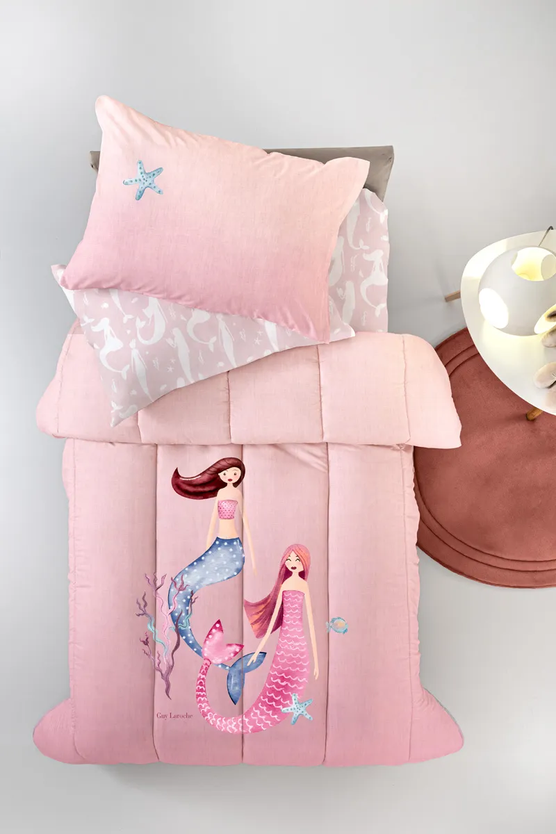 Κουβερλί Merida Pink Suede