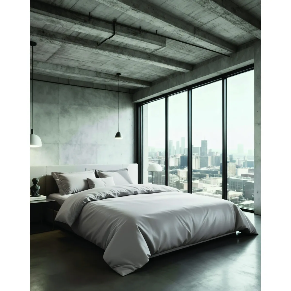 CITY2 SILVER ΣΕΤ ΜΑΞΙΛΑΡΟΘΗΚΕΣ  50Χ70CM  ΟΧFORD 300TC  COTTON SATIN