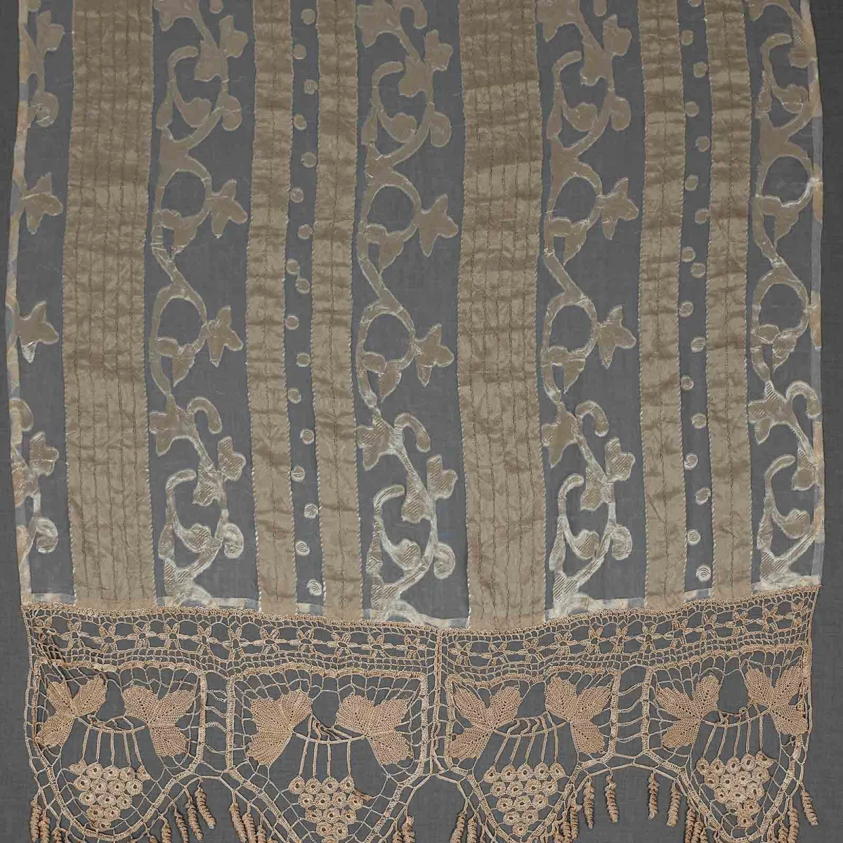 κουρτίνα 014 (120cm x 160cm) ecru με τιράντα
