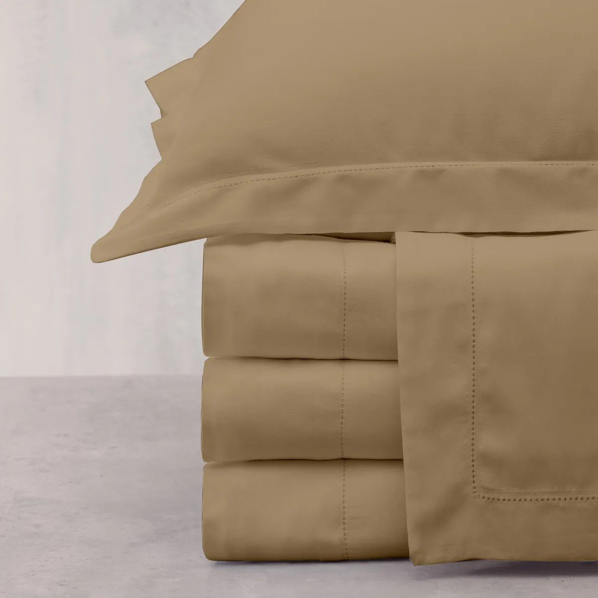AZUR BEIGE ΣΕΤ ΠΑΠΛΩΜΑ  220x240cm 100%COTTONSATIN 220TC
