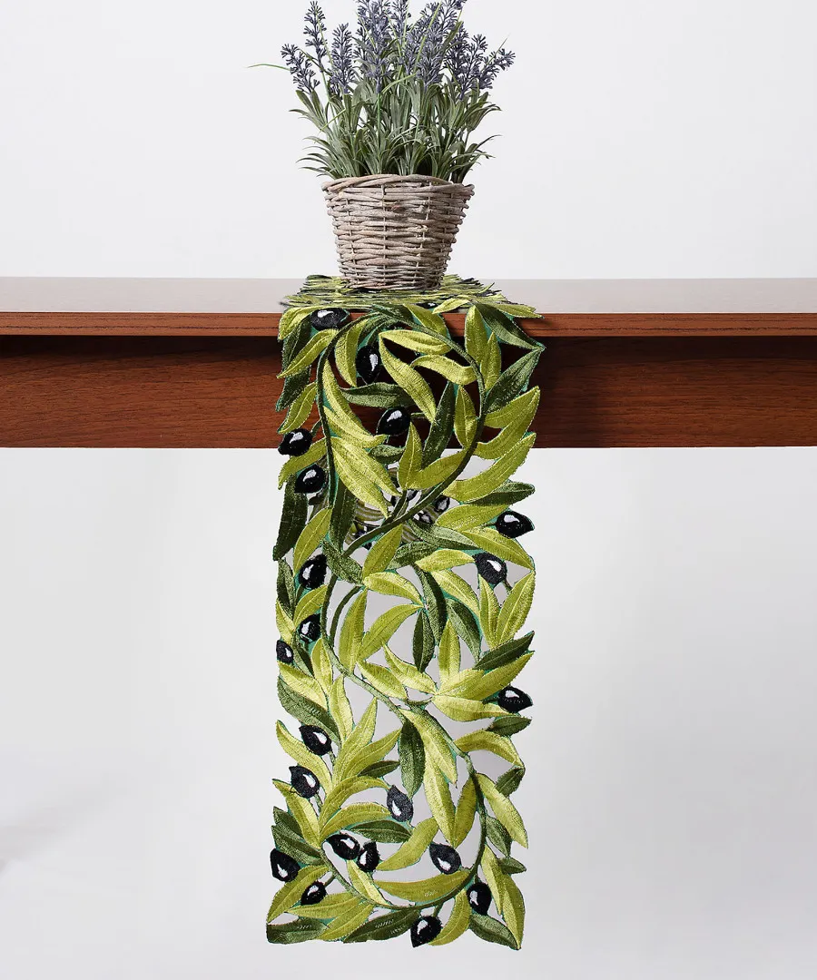 Τραβέρσα 2352 (20cm x 160cm) μαύρη ελιά