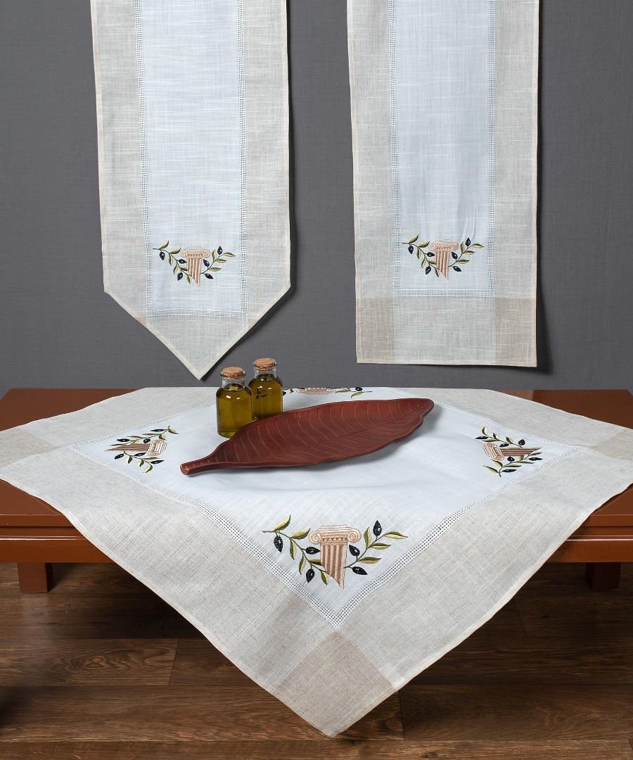 Τραπεζομάντηλο N3 (100cm x 160cm) ivory