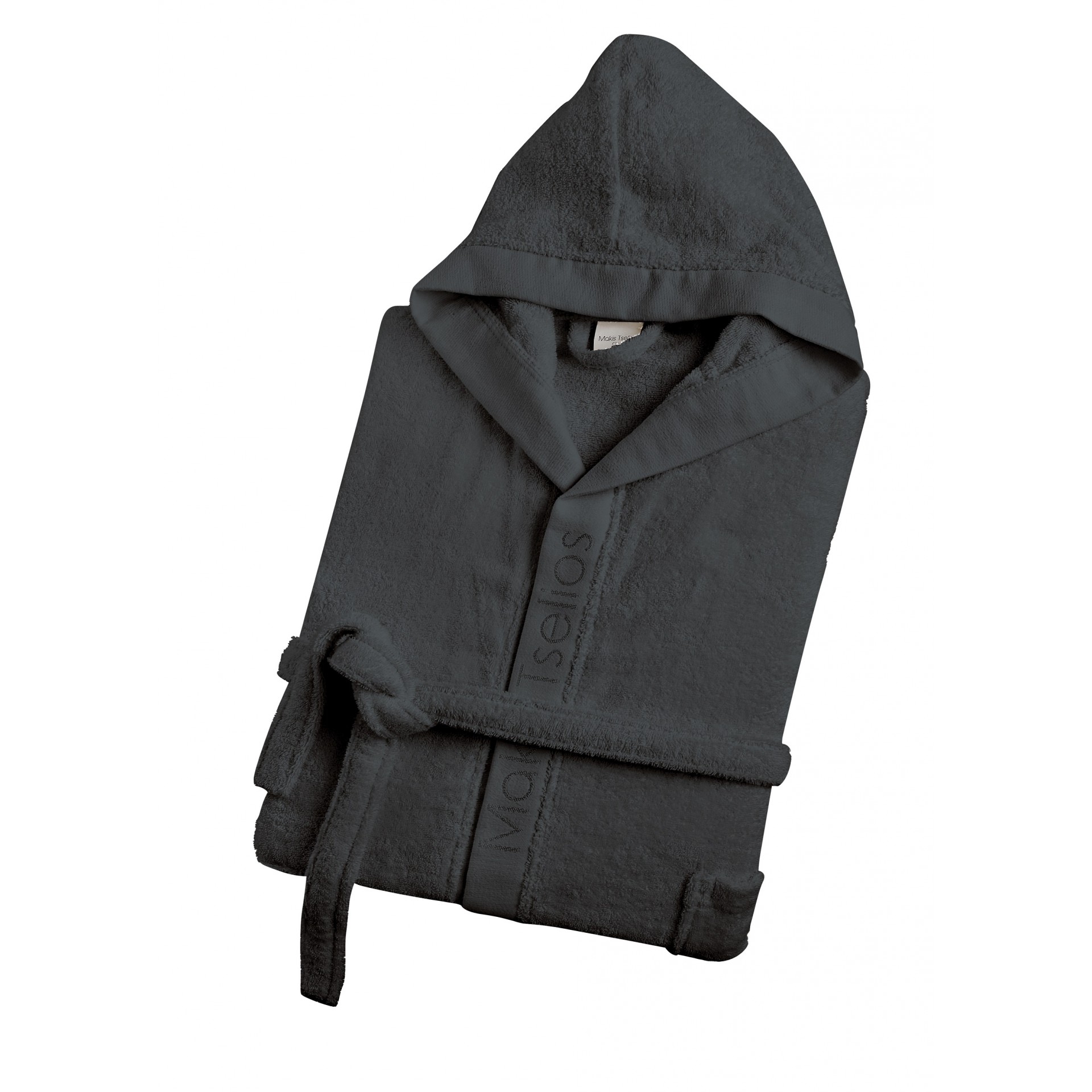 HELMI4 ΜΠΟΥΡΝΟΥΖΙ (GREY) LARGE KOYKOYΛΑ 420GSM 100% COTTON
