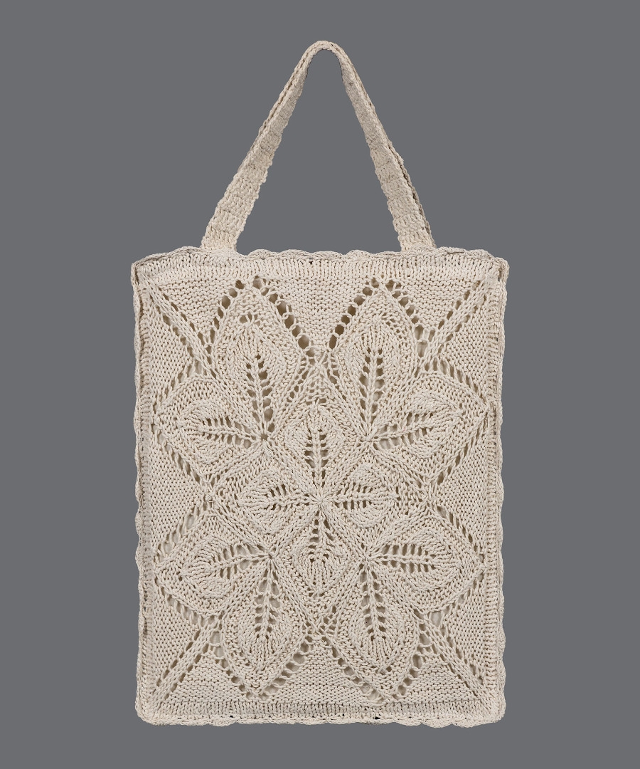 Πλεκτή τσάντα (33cm x 44cm) 1