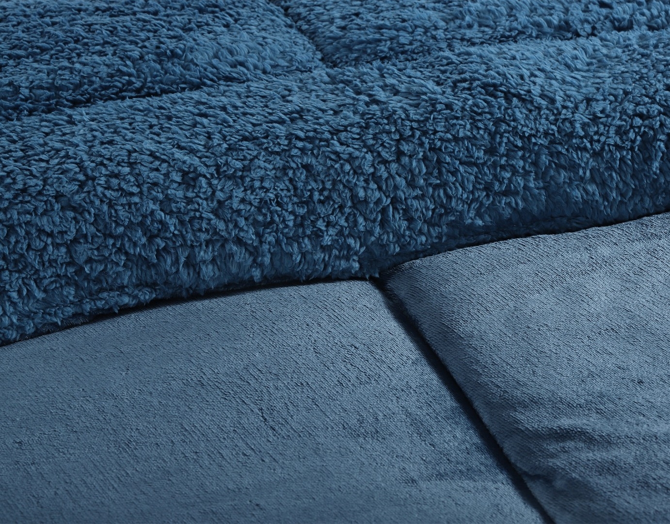 Κουβερτοπάπλωμα solid (240cm x 260cm) navy