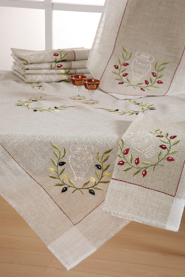Καρέ 2630 (60cm x 60cm) κόκκινη ελιά
