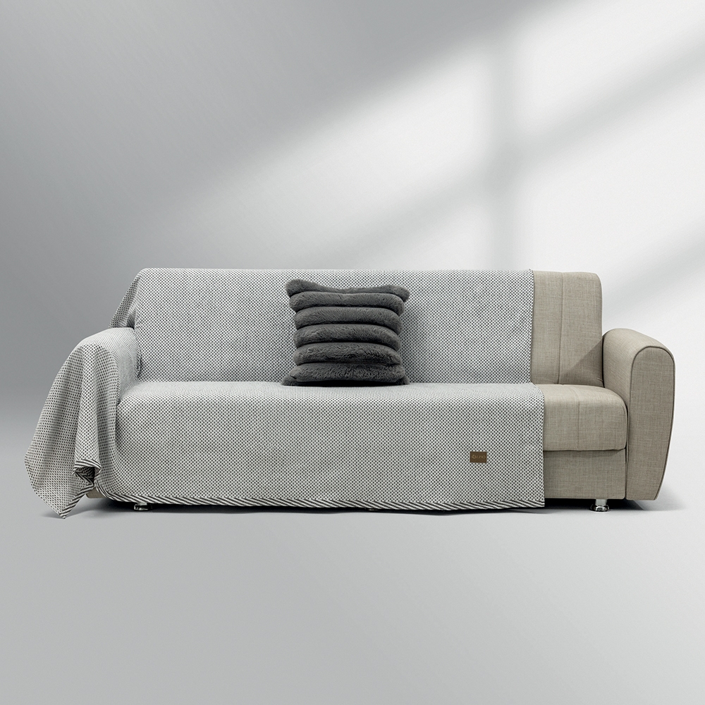 LINO Ριχτάρι Πολυθρόνας (180x180) Raya Off White