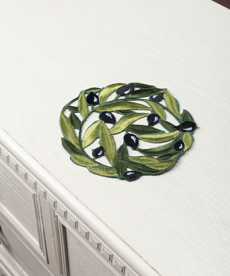 Σουβέρ 2352 (15cm) μαύρη ελιά