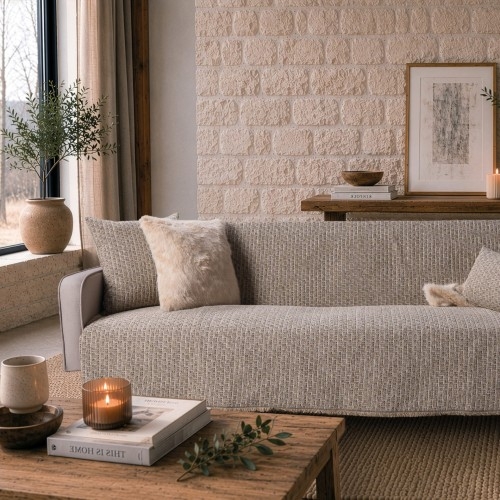 Ριχτάρι  Joliet 08 khaki - Διθέσιο 180x250cm