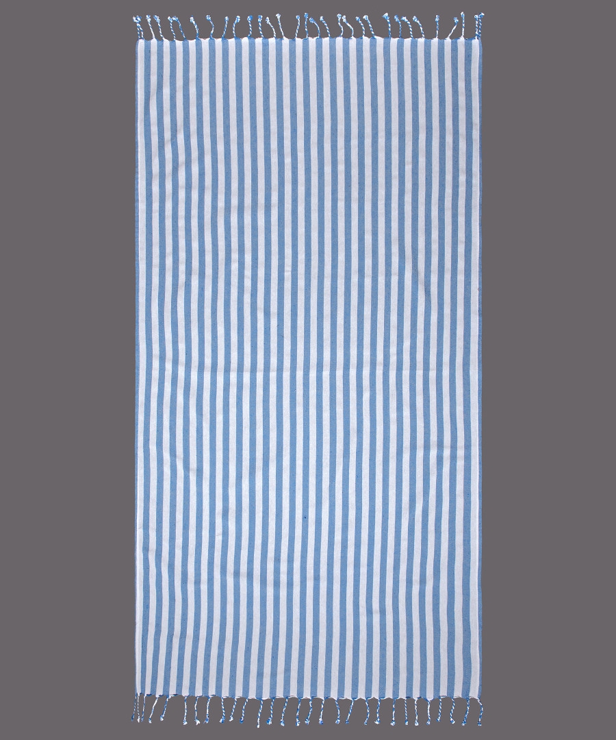 Pestemal nkp666 (90cm x 180cm) μπλέ ροαγιάλ