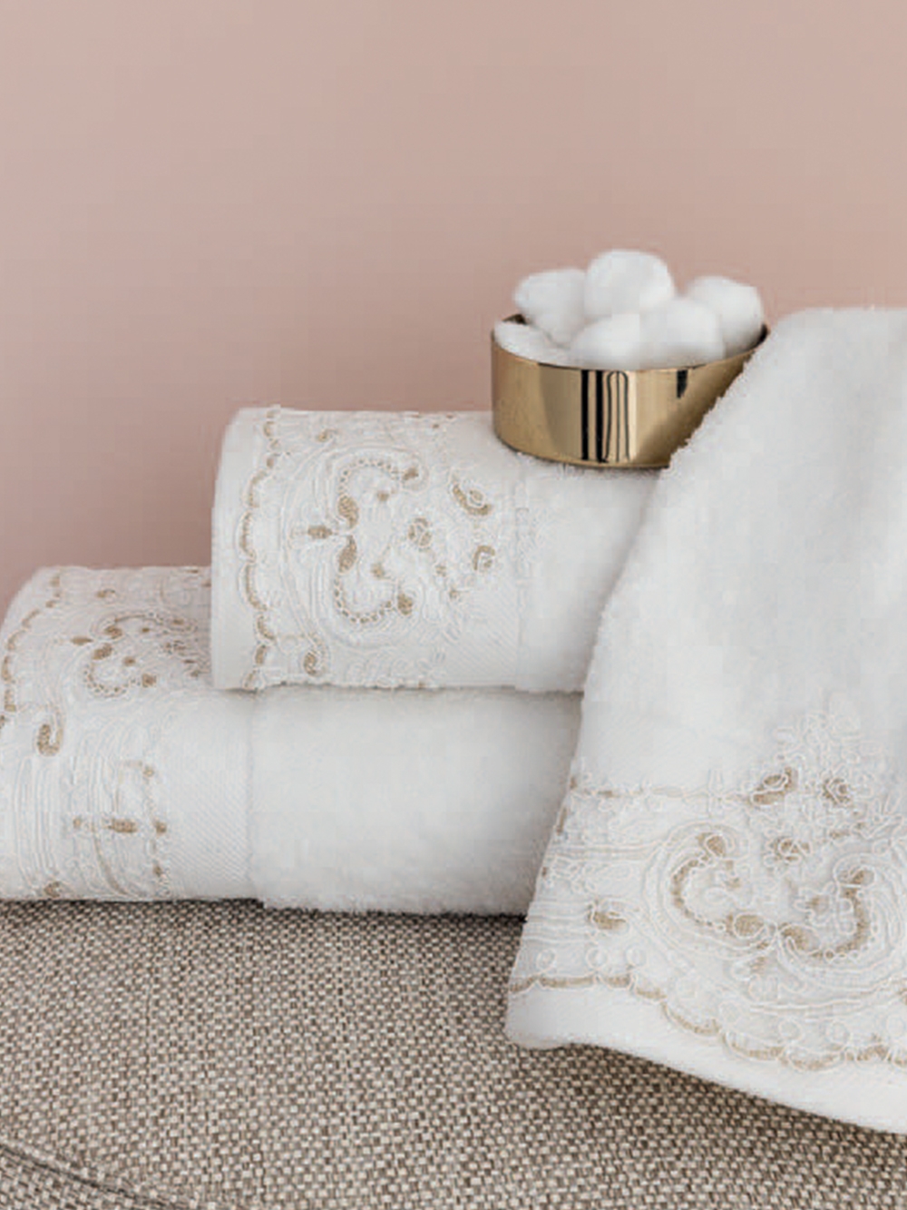 Σετ Πετσέτες Towels Collection LIST WHITE