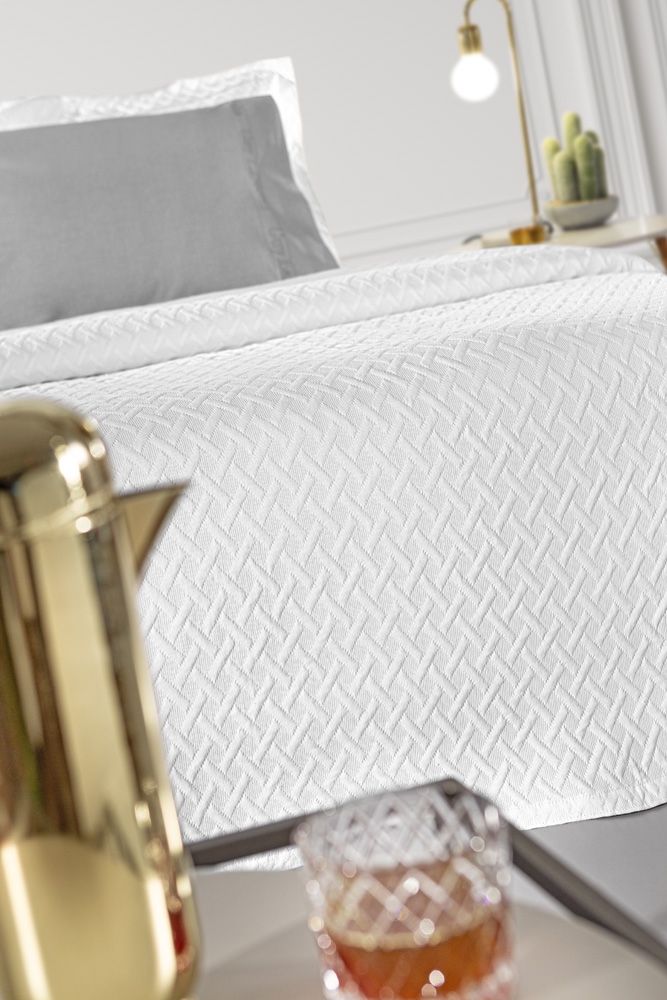 Κουβέρτα Bello White