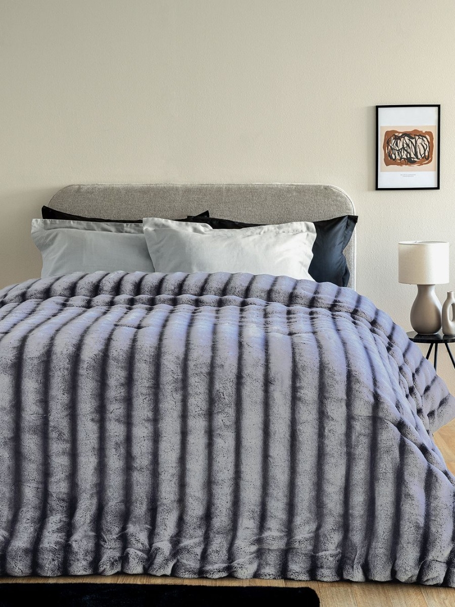 Κουβερτοπάπλωμα Υπέρδιπλο 230x250 CATE GREY