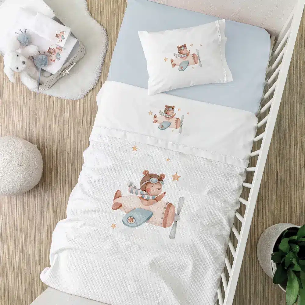 Σεντόνια Κούνιας Σετ Pilot