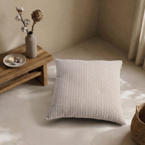 Μαξιλαροθήκη  Joliet 01 Ivory Pearl - 65x65cm δαπέδου με γέμιση 