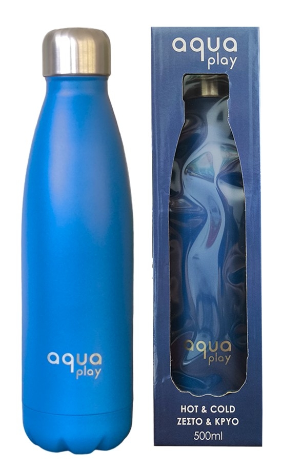 Μπουκάλι Θερμός 500 ml AquaPlay Μπλε