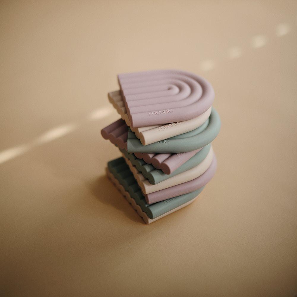 Μασητικό Παιχνιδάκι Rainbow Cambridge Blue - Mushie