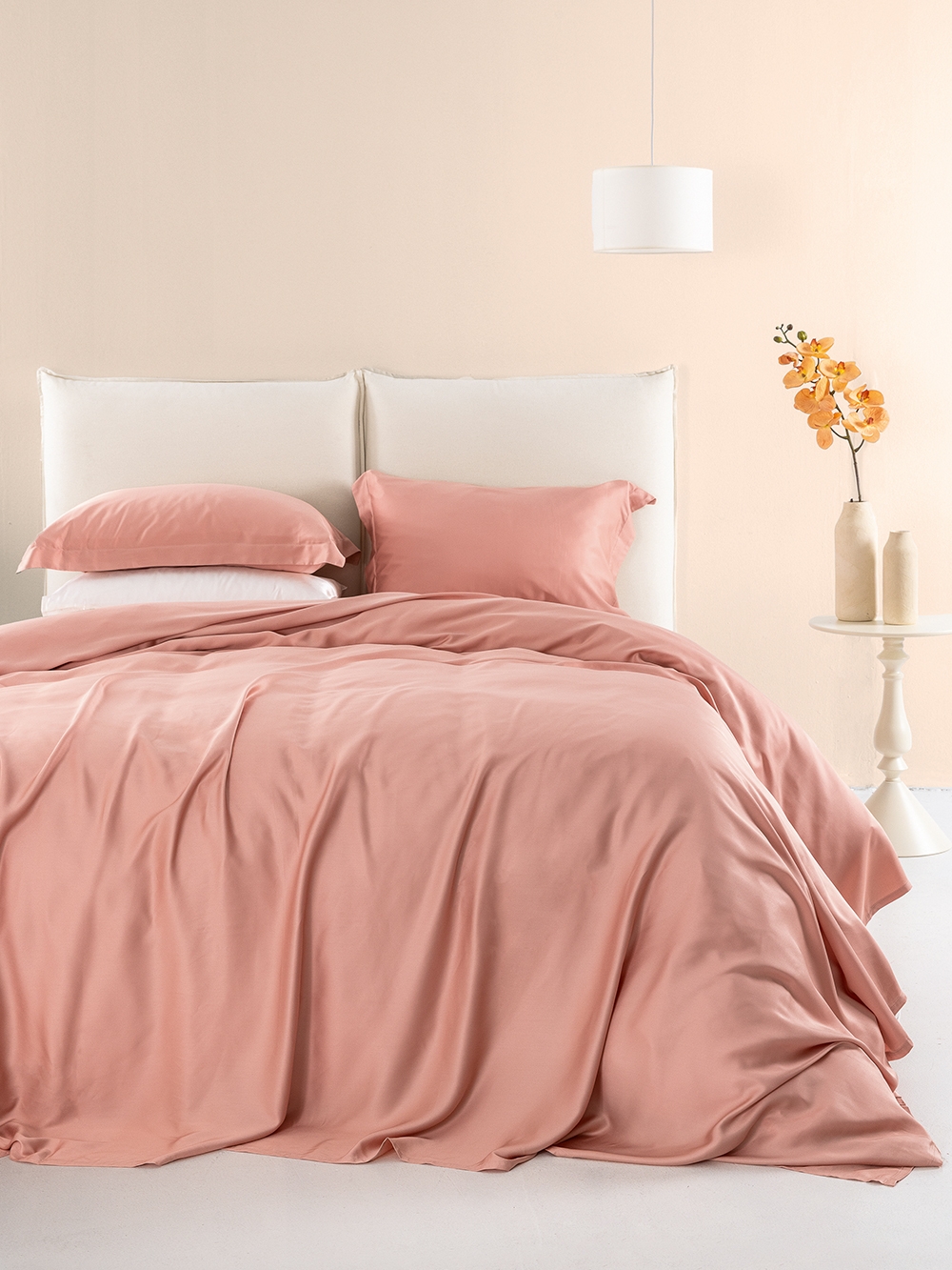 Σετ Υπέρδιπλα Σεντόνια 250x270 NATURE PINK