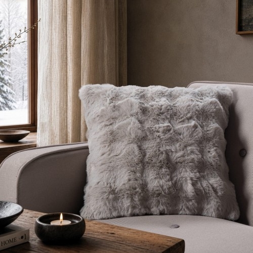 Μαξιλαροθήκη Haaland 11 Grey - 45x45cm με γέμιση