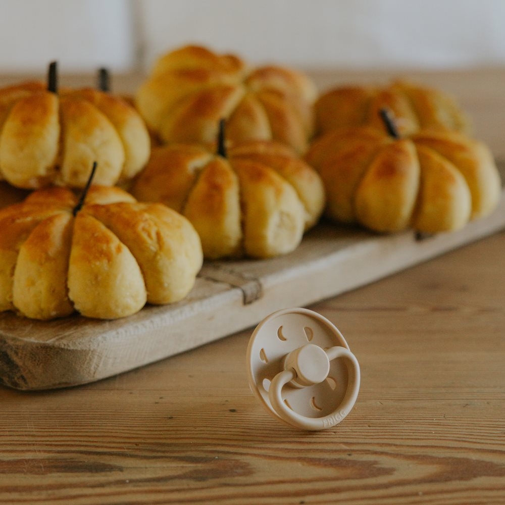 Σετ 2 Πιπίλες Σιλικόνης FRIGG Moon Phase Croissant/Portobello 6-18 Μηνών