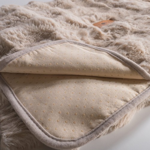 Ριχτάρι Αντιολισθητικό  Haaland 02 Beige - Τριθέσιο 180x300cm