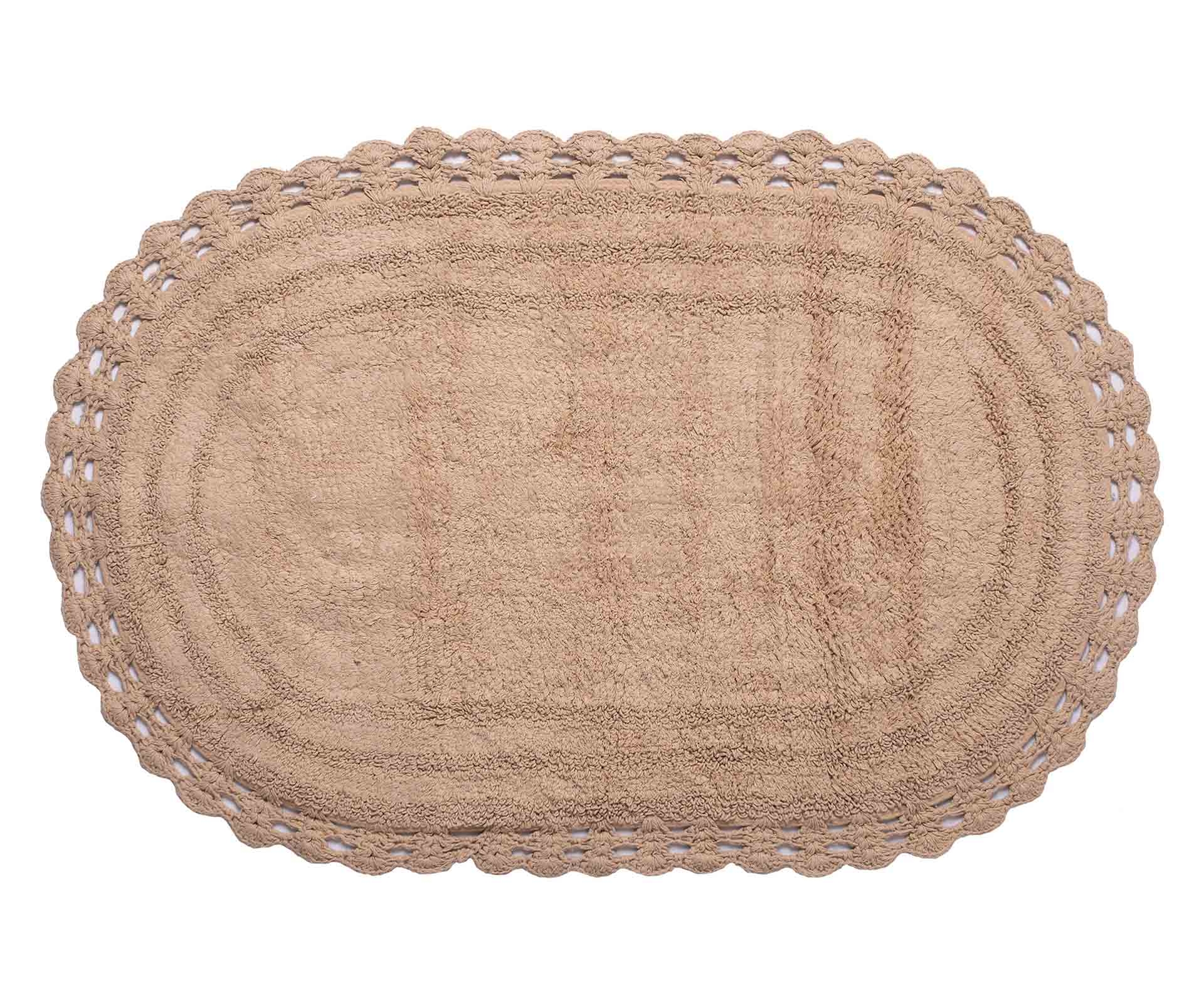 ΠΑΤΑΚΙ oval (60cm x 100cm) μπεζ