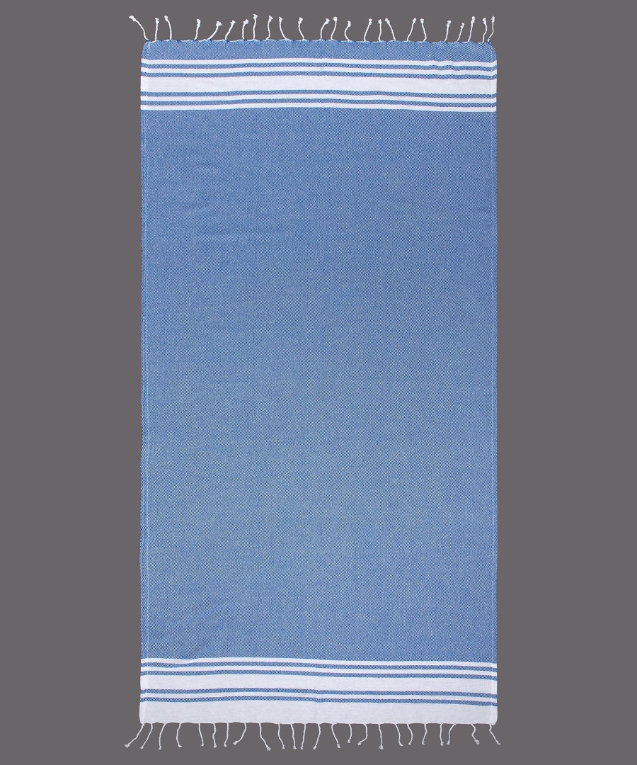 Pestemal nkp264 (90cm x 180cm) μπλέ ροαγιάλ