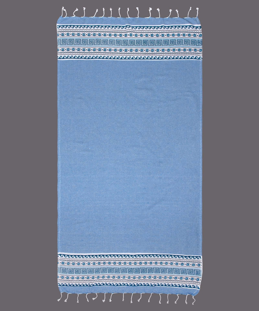Pestemal nkp555 (90cm x 180cm) τυρκουάζ