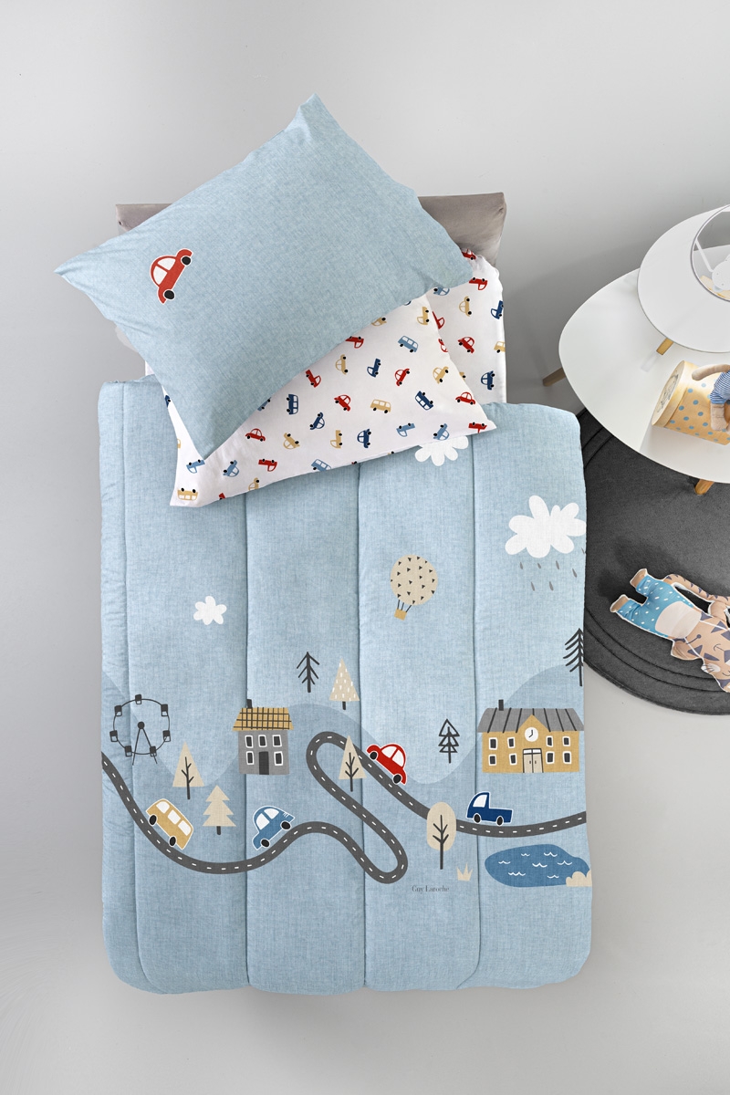 Κουβερλί Roadtrip Sky Suede