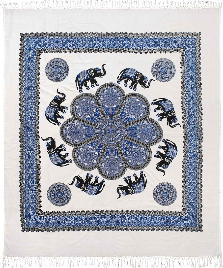 Pestemal διπλό (220cm x 240cm) 21 μπλέ