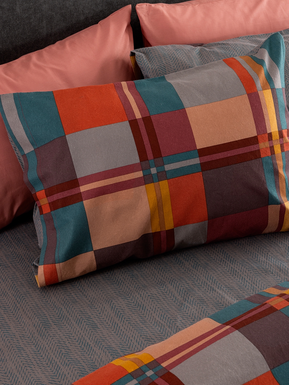 Σετ Σεντόνια Υπέρδιπλα Flannel Beauty 240x265 FB0251 Με Λάστιχο
