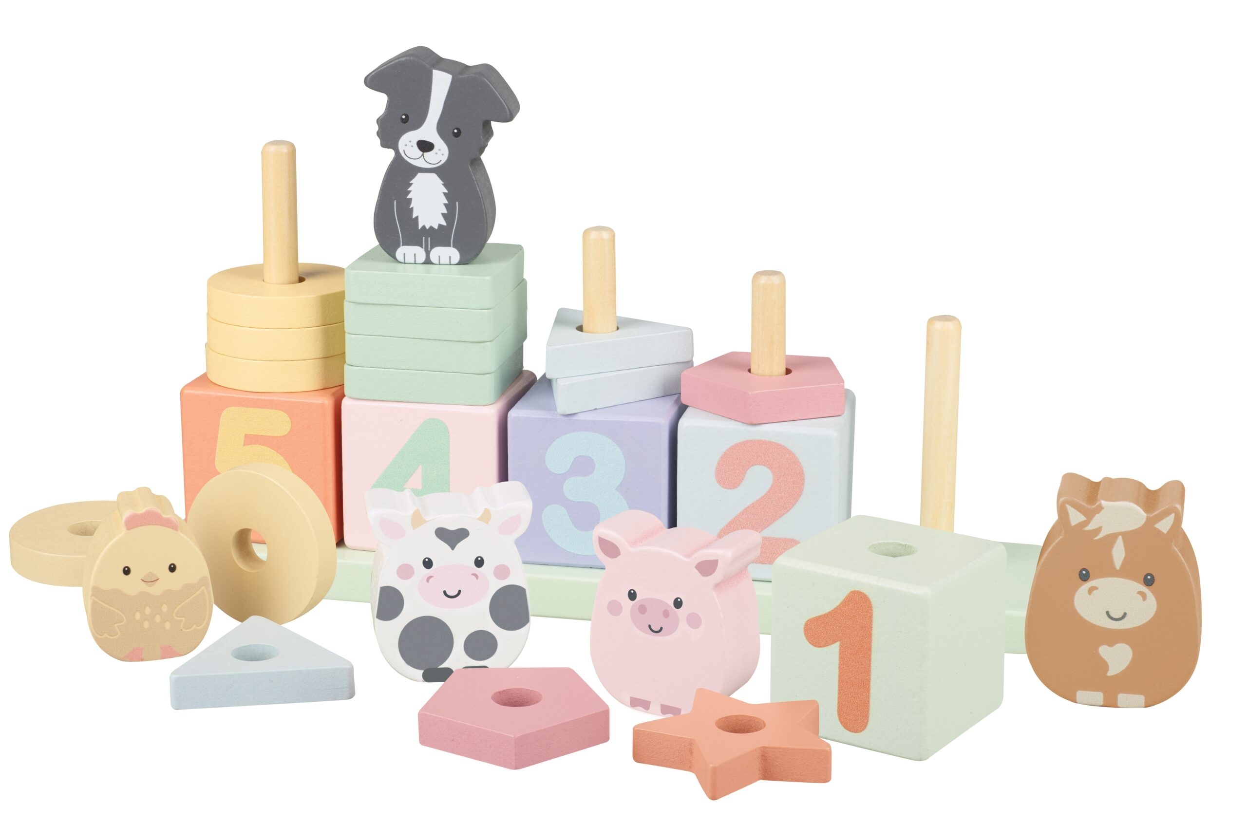 Παιχνίδι Αριθμών Farmyard Orange Tree Toys