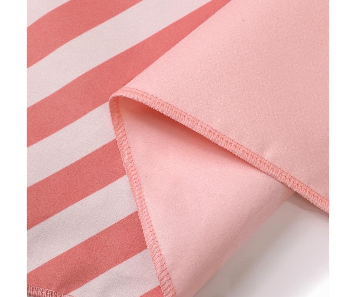 Πετσέτα Θαλάσσης 160x90cm Stripes Bloom&Blush - Monnëka