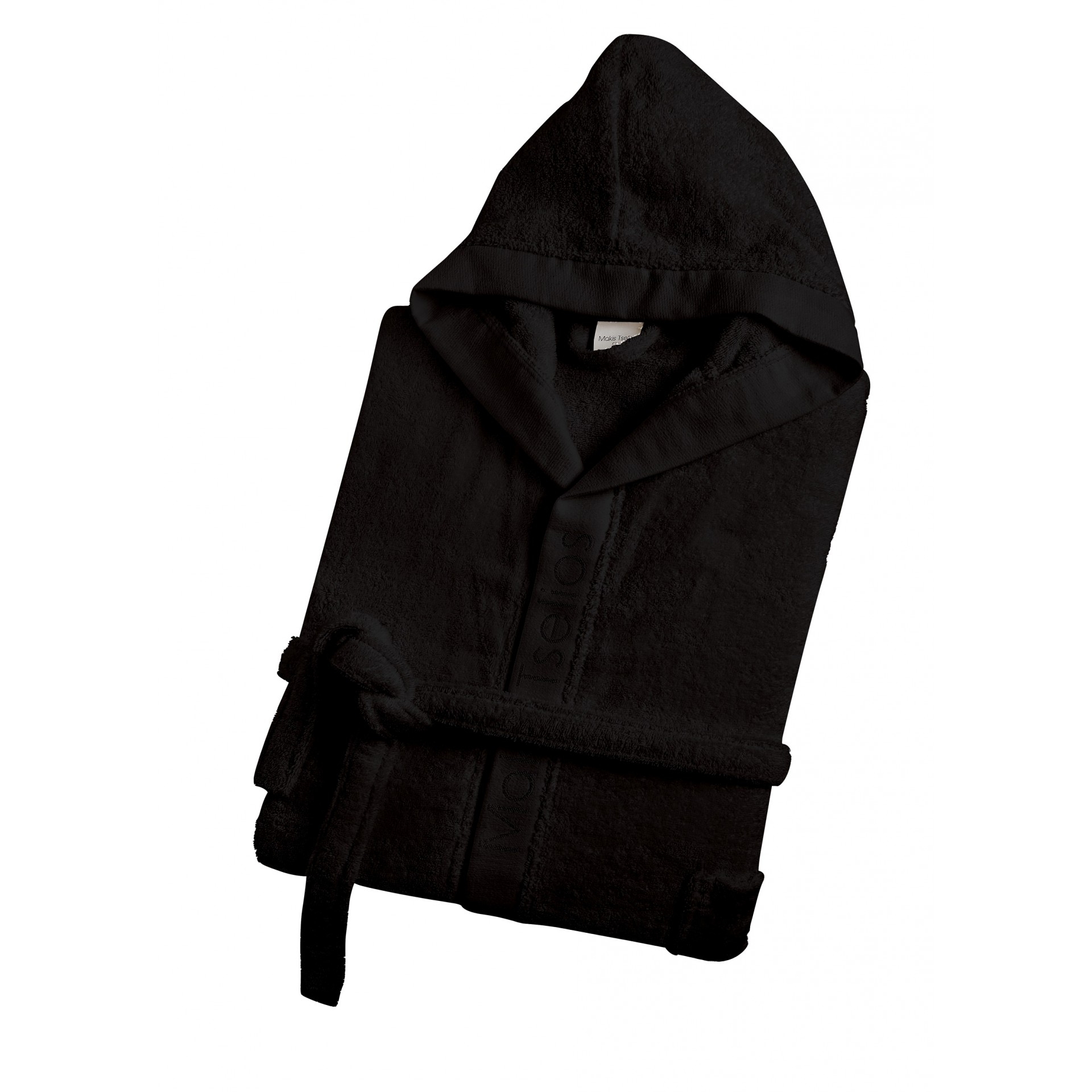 HELMI3 ΜΠΟΥΡΝΟΥΖΙ (BLACK) MEDIUM  KOYKOYΛΑ 420GSM 100% COTTON