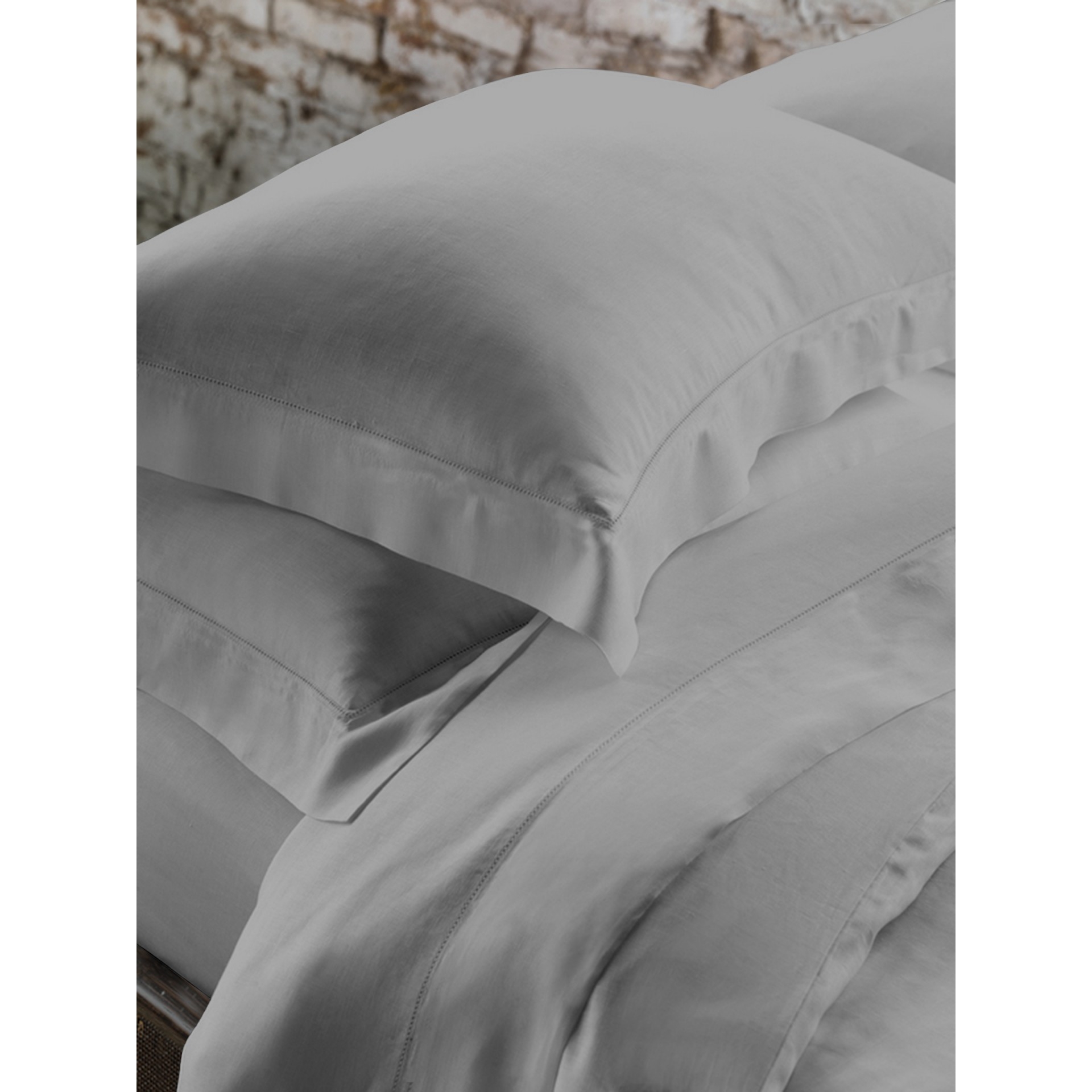 AZUR SILVER6 ΣΕΤ ΠΑΠΛΩΜΑ  220x240cm  2*50x70cm 100%COTTON SATIN 220TC