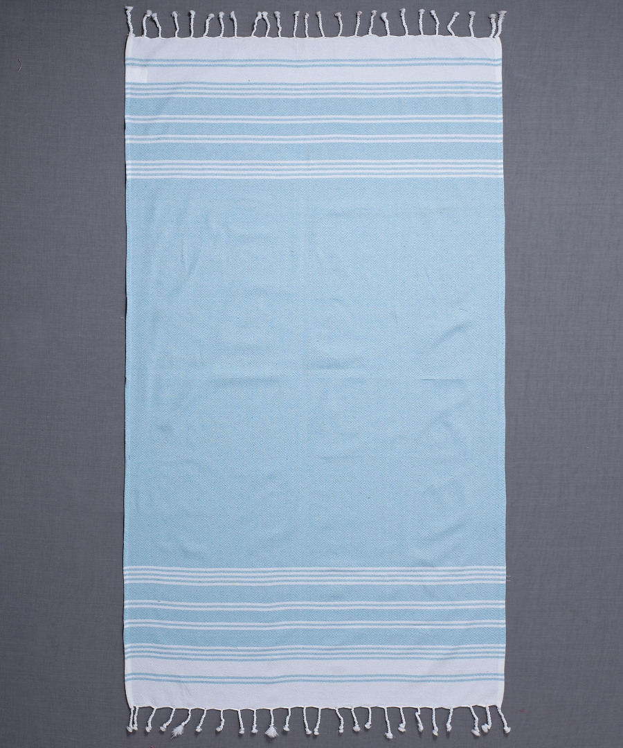 Pestemal sf1754 (90cm x 180cm) σιέλ