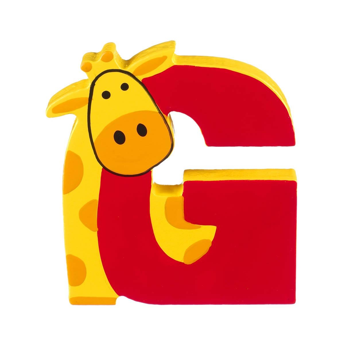 Ξύλινο Γράμμα G Alphabet Letters Orange Tree Toys