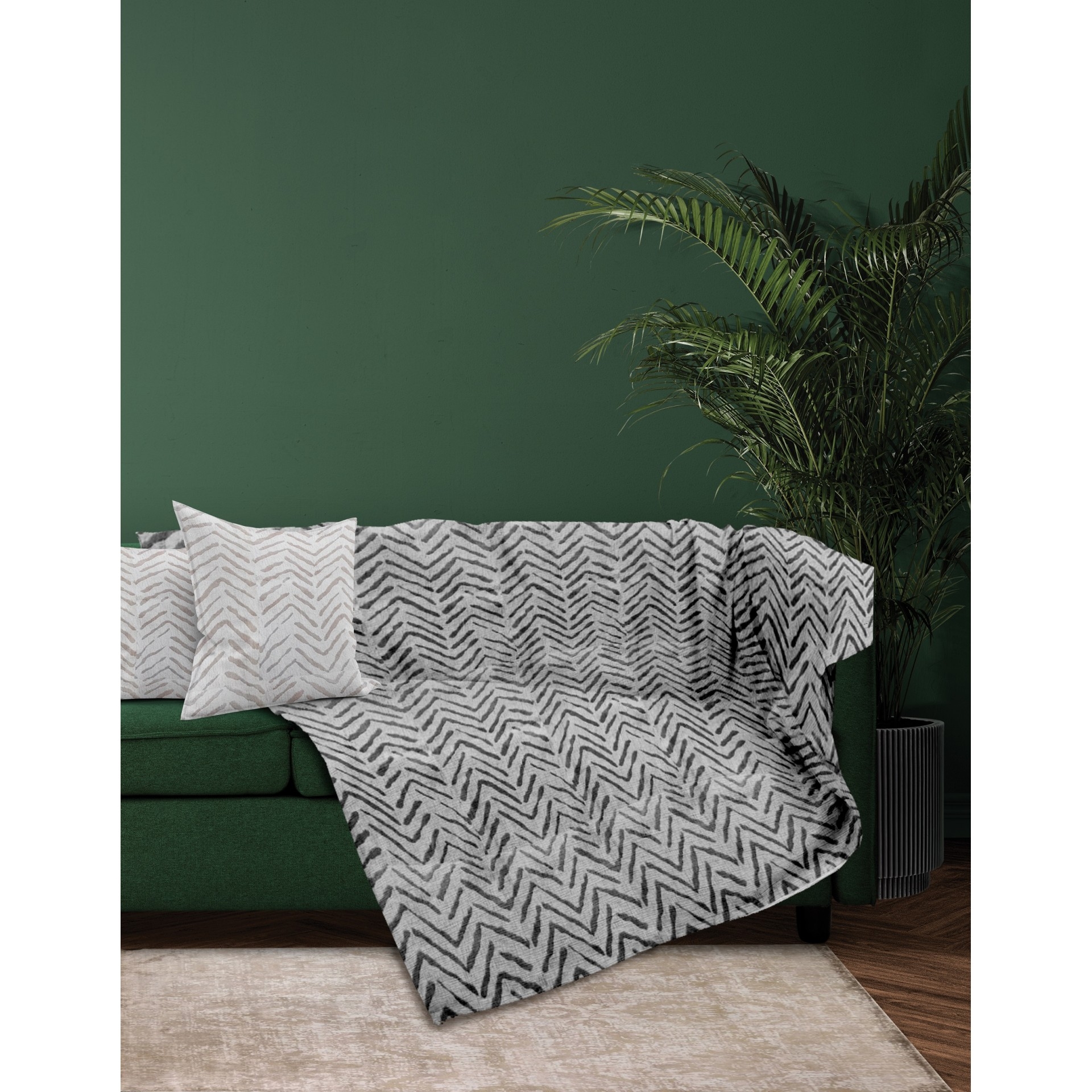 ΔΙΘΕΣΙΟ.ΡΙΧΤΑΡΙ MONZA GREY 180Χ250 100% CHENILLE
