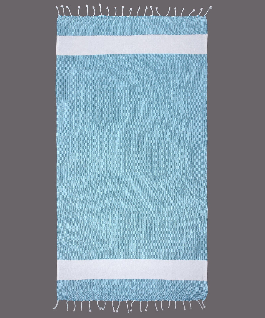 Pestemal nkp12 (90cm x 180cm) σιέλ