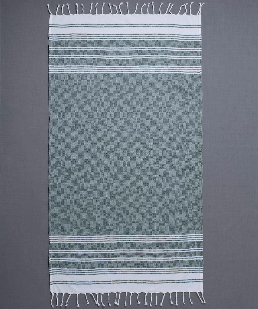 Pestemal sf1754 (90cm x 180cm) πράσινο