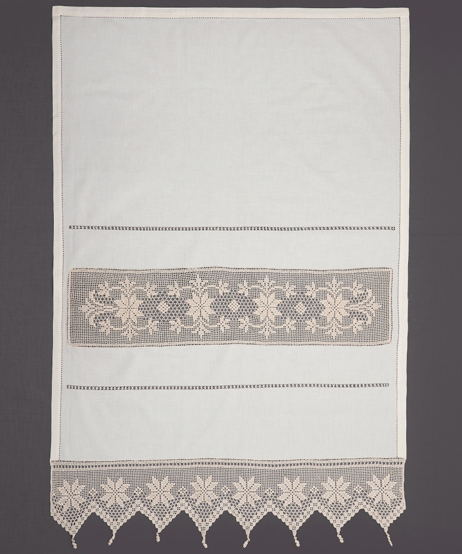 κουρτίνα 021 (90cm x 130cm) ecru με τούνελ